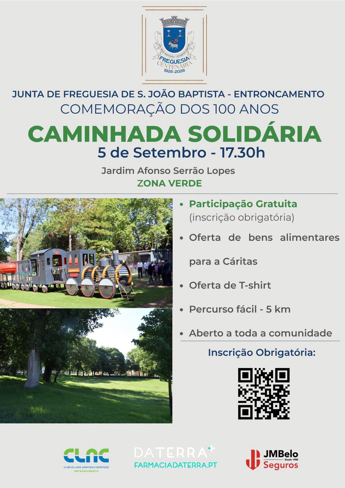 Caminhada Solidária - 5 de setembro